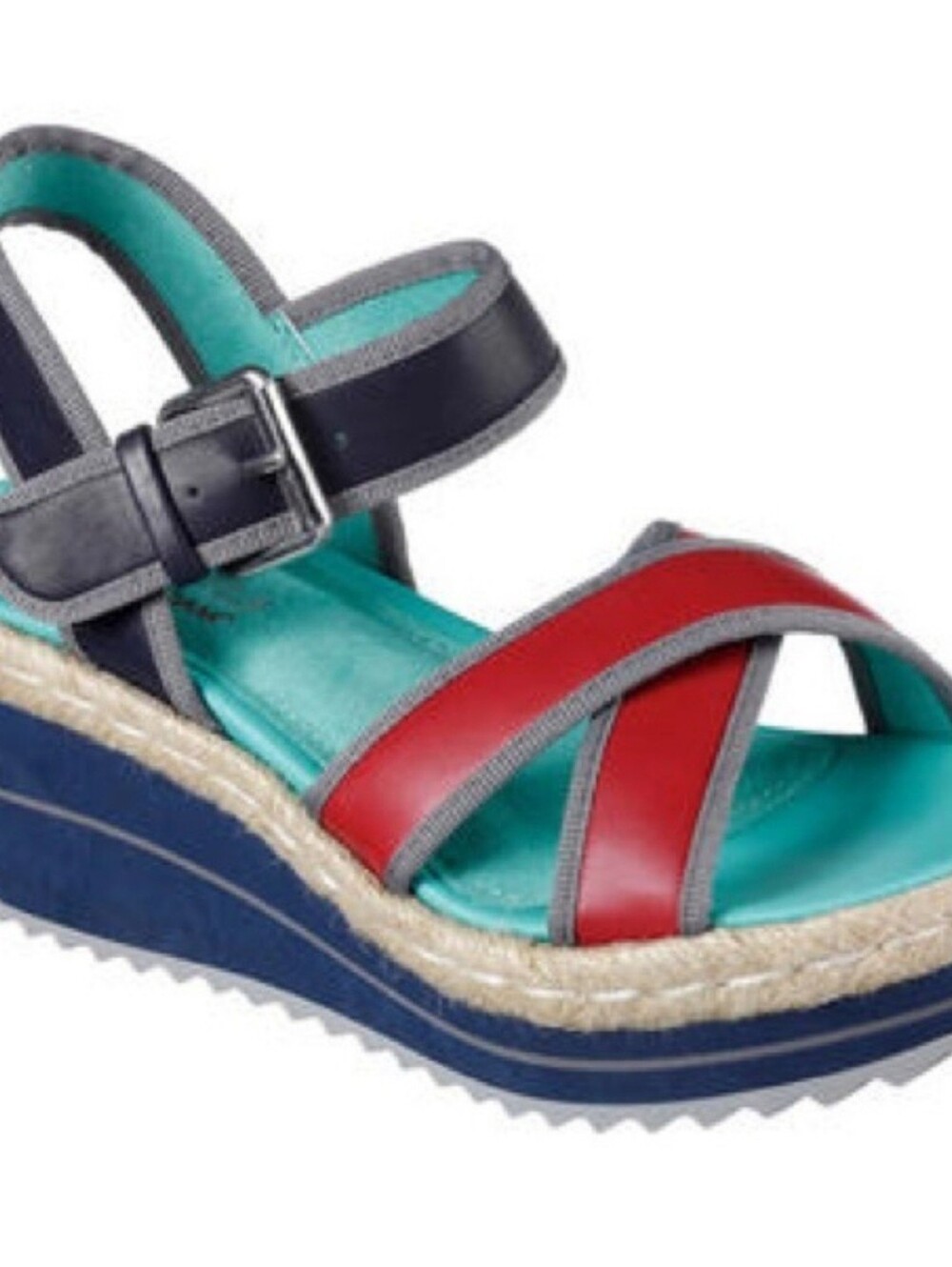 Sketchers Comfortable Memory Foam Ankle Straps Sandals Size 9!